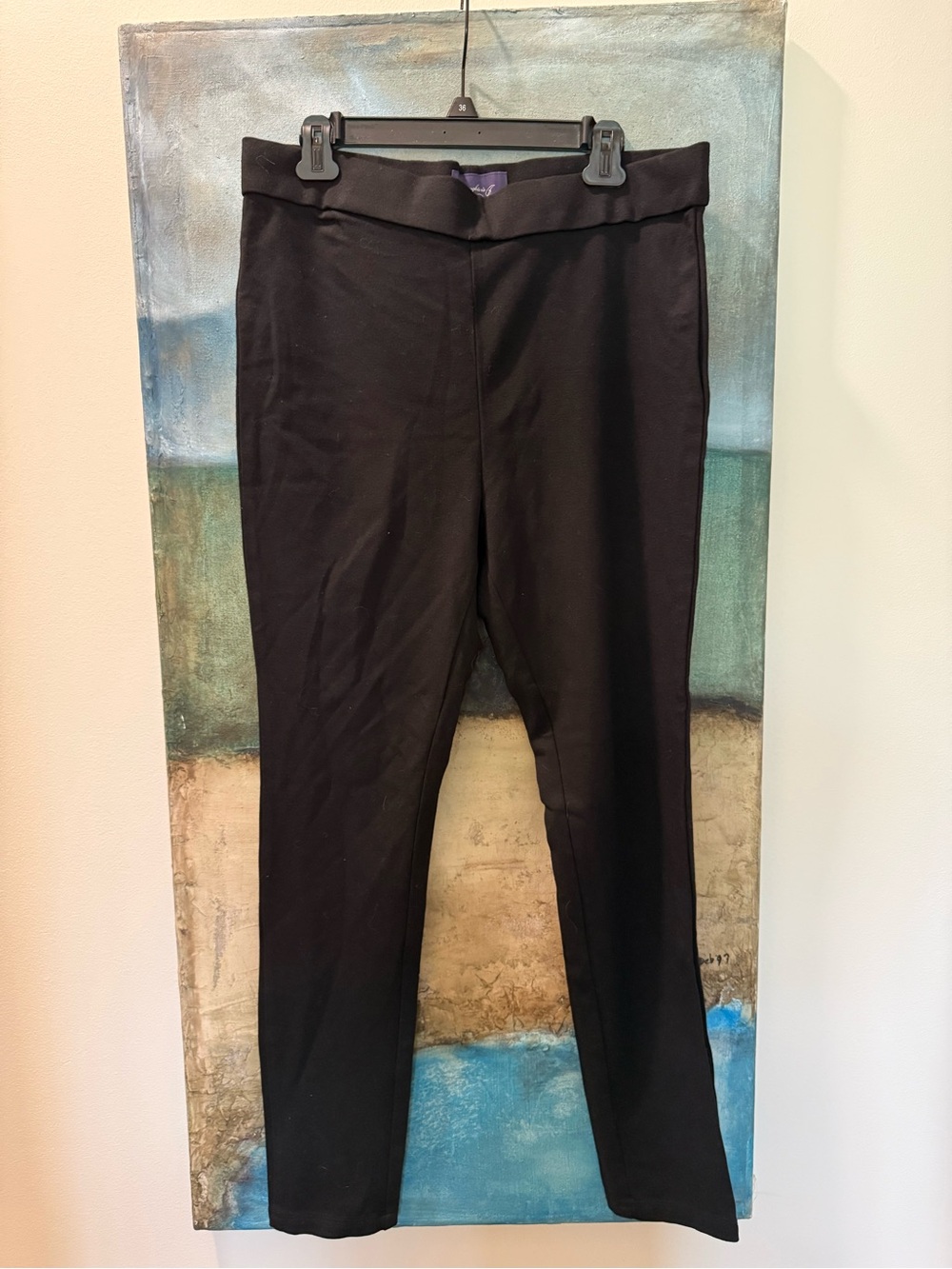 NYDJ- Black Stretch Slim Fit Women’s  Pants